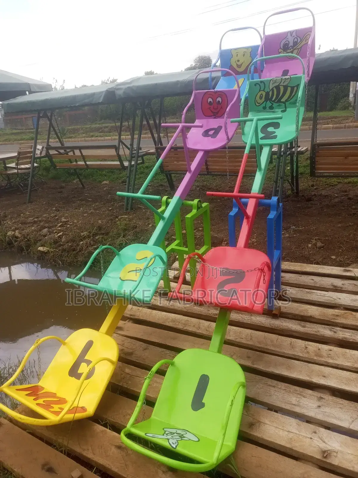Seesaws Swings