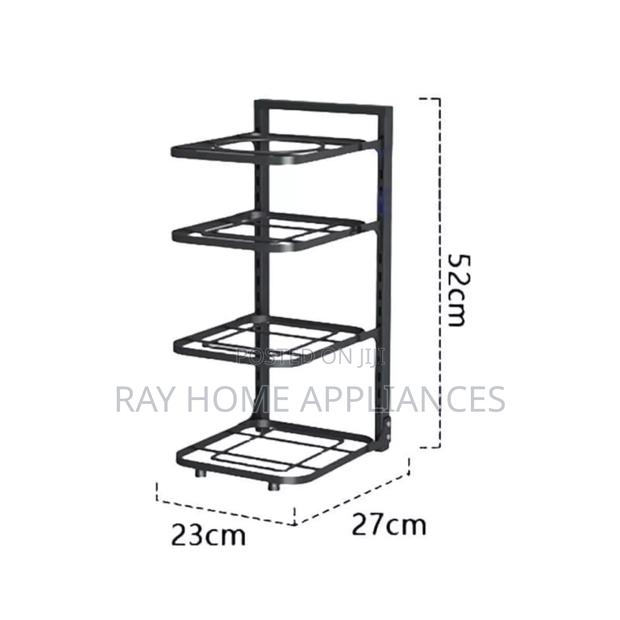 4 Layer Pot / Storage Rackgeneral Organizer Shelves - thumbnail 4