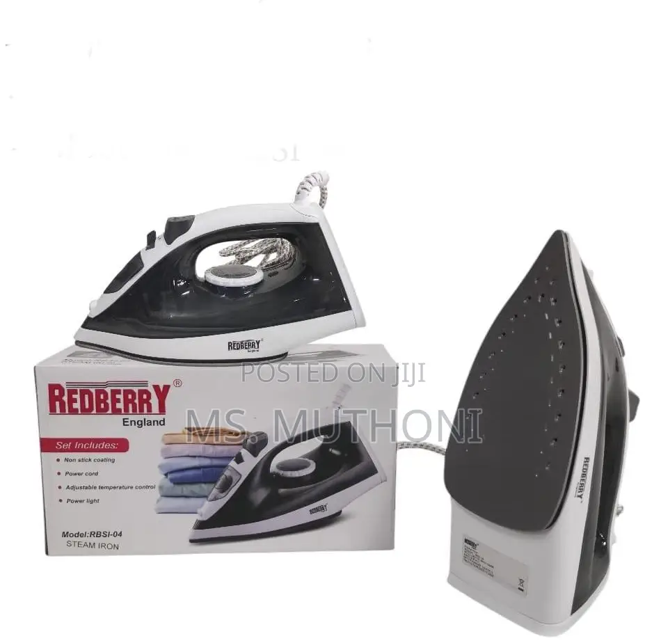 Redberry Model Rbsi-04 Steam Iron.