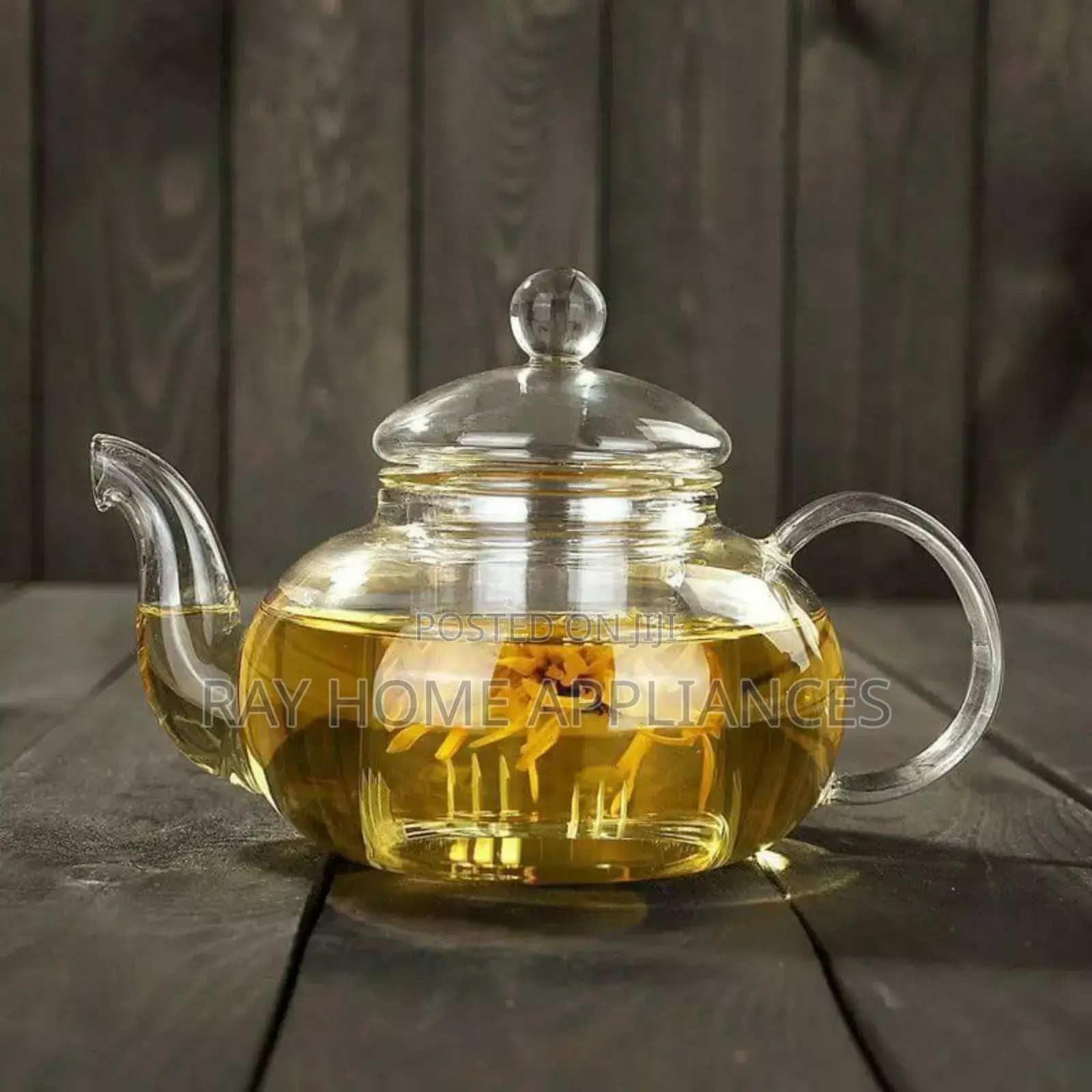 High Borosilicate Glass Tea/Coffeepot Steel Glass Filter Infuser 800ml