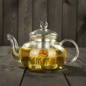 High Borosilicate Glass Tea/Coffeepot Steel Glass Filter Infuser 800ml