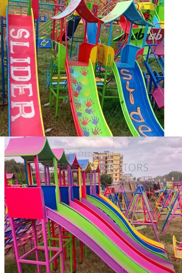 Kindergarten Swings Slides