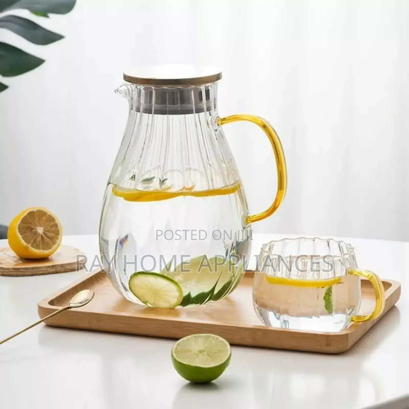 Strippedpumpkin Transparent Teapot/Coffee/Juice/Hot/Cold Waterpitcher