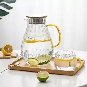 Strippedpumpkin Transparent Teapot/Coffee/Juice/Hot/Cold Waterpitcher