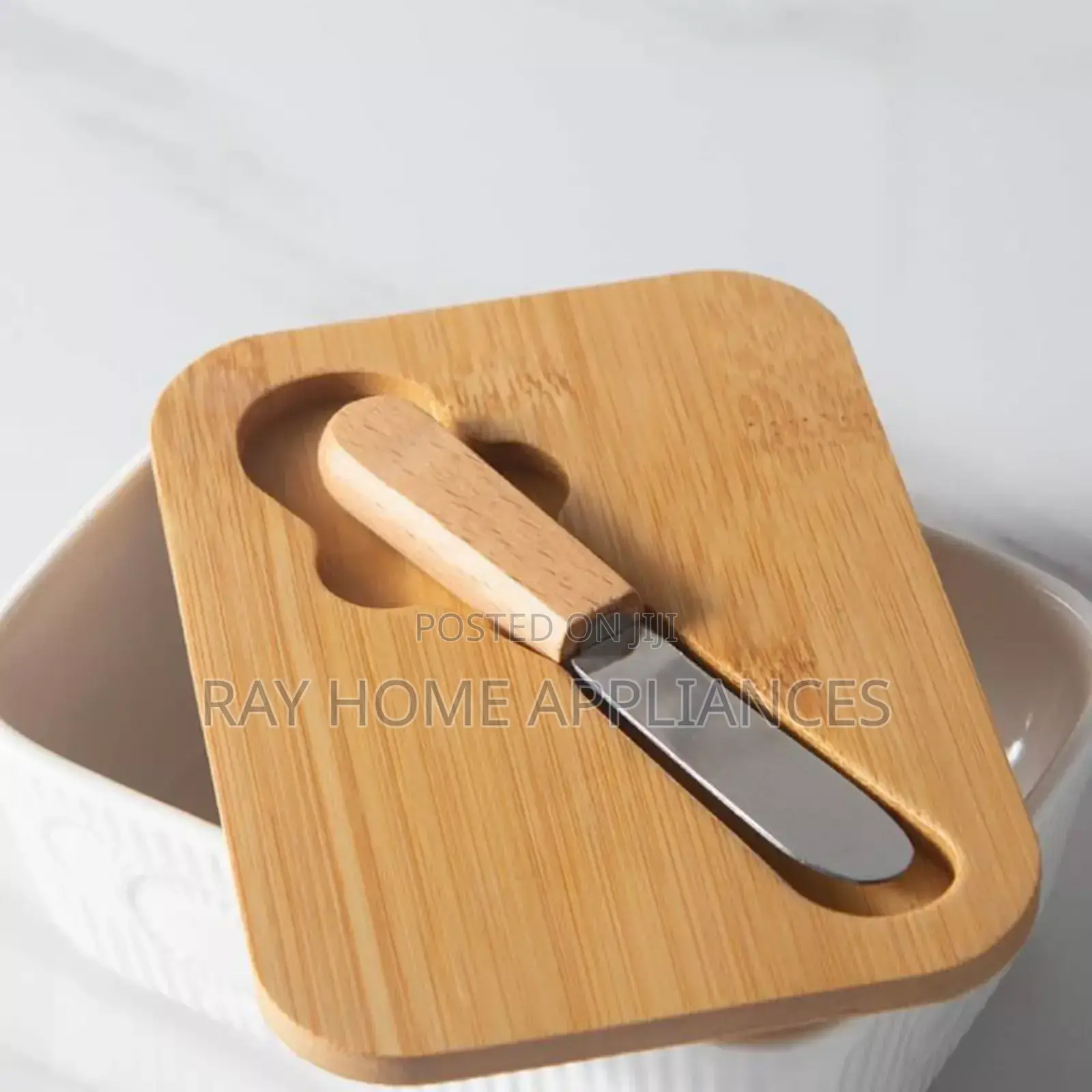 Porcelain Butter Set Material Porcelain 
 Capacity 400ml