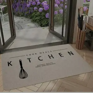 Rubber Bottom Kitchen Mat Rubber Bottom Design Size 60x40cm
