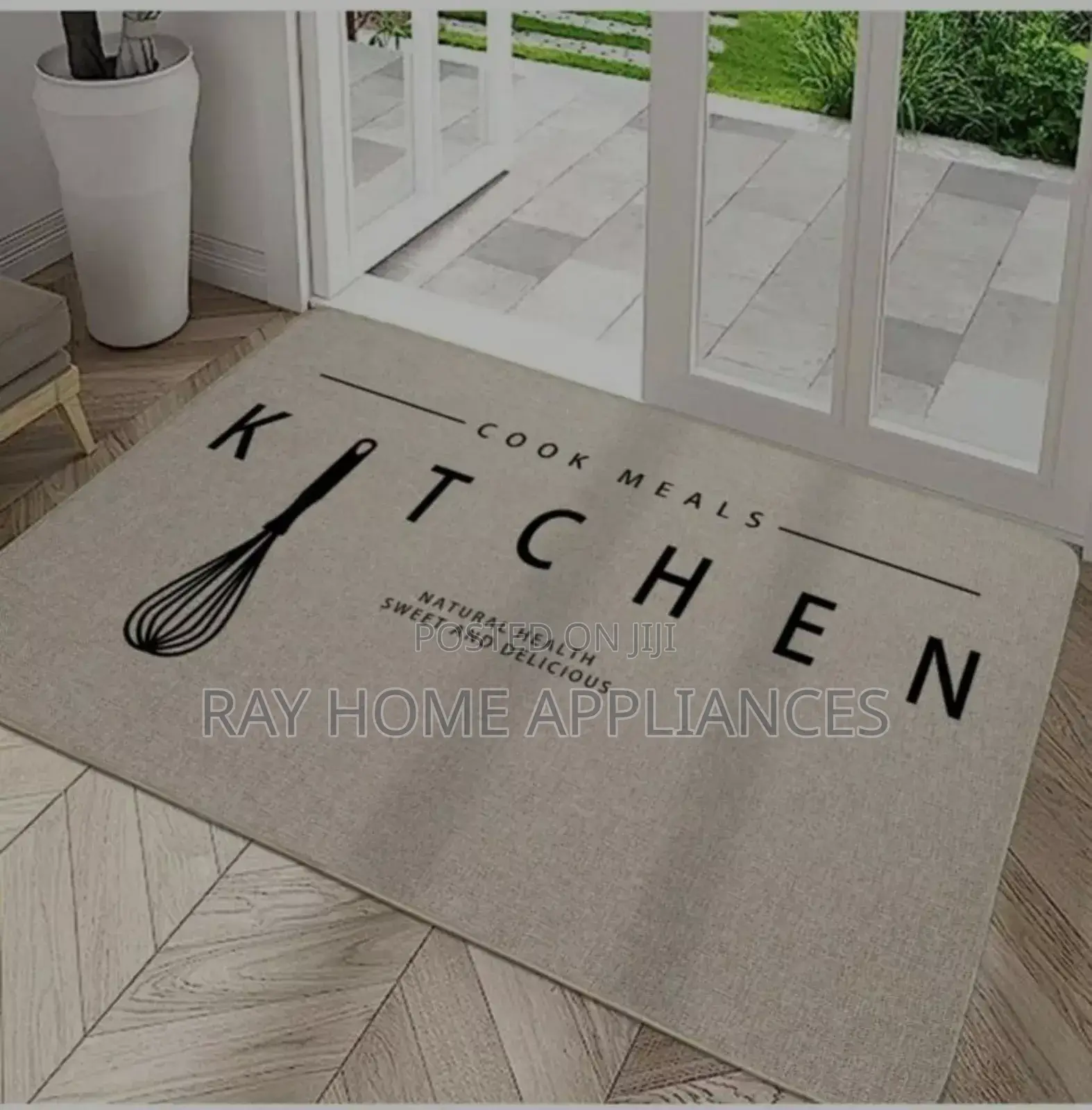 Rubber Bottom Kitchen Mat Rubber Bottom Design Size 60x40cm