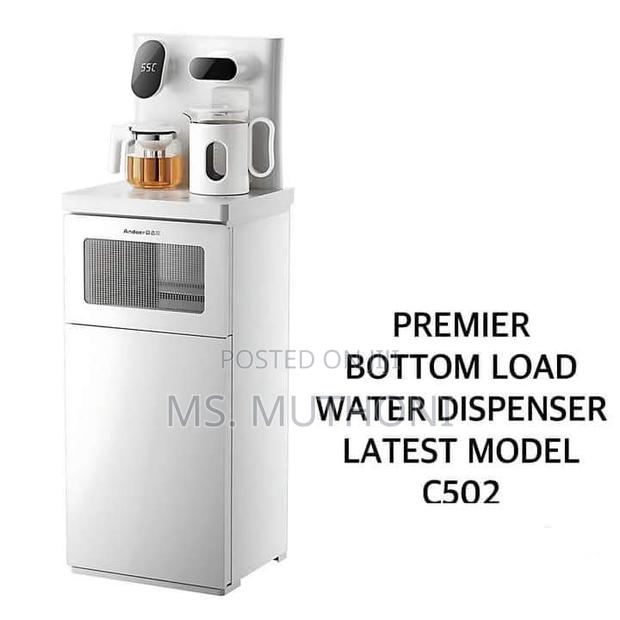 Premier C502 Bottom-Load Water Dispenser With a Kettle. - main view