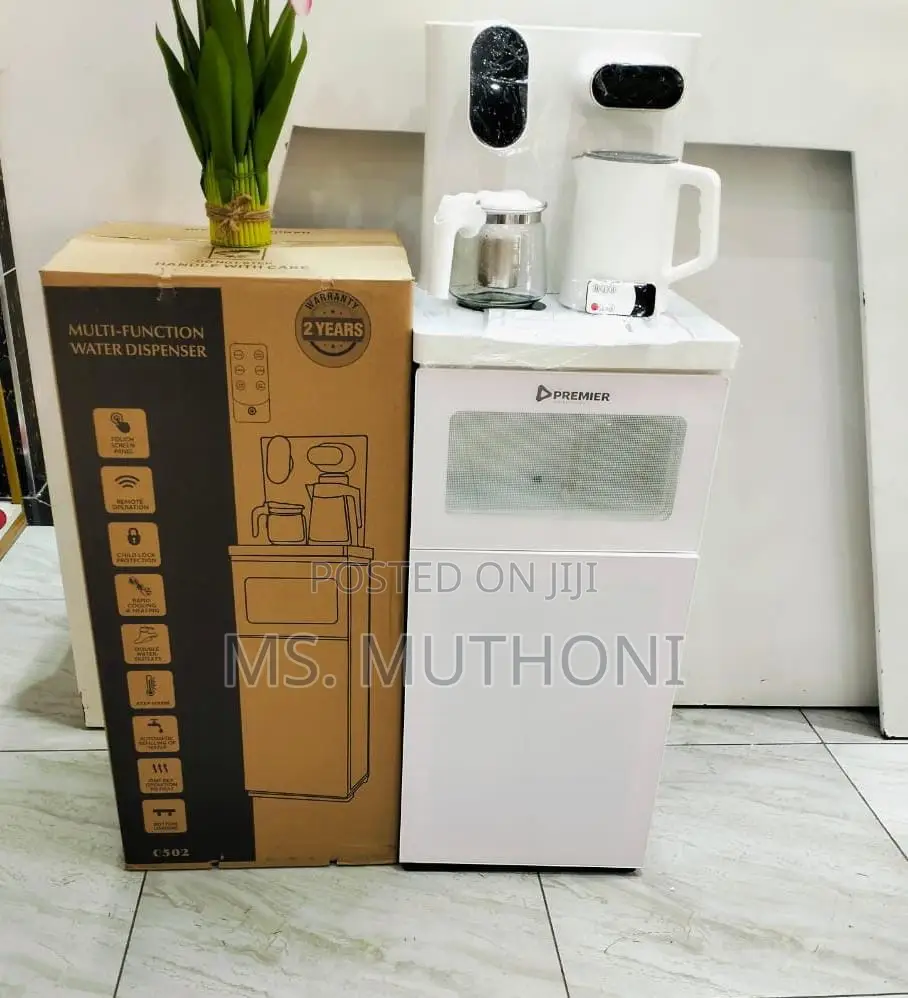 Premier C502 Bottom-Load Water Dispenser With a Kettle.