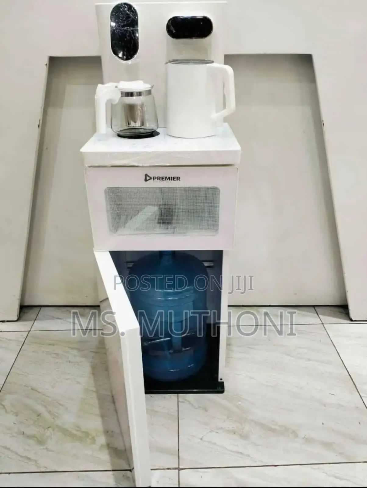 Premier C502 Bottom-Load Water Dispenser With a Kettle.