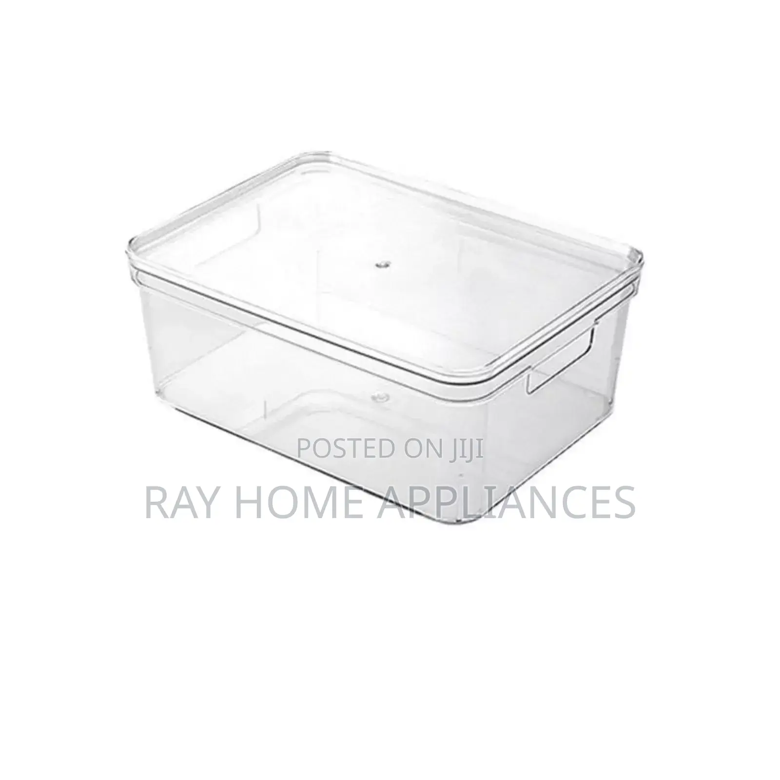 2pcs Acrylic Storage Containers Size: Small 25*15*18,Big 25.5*18*25
