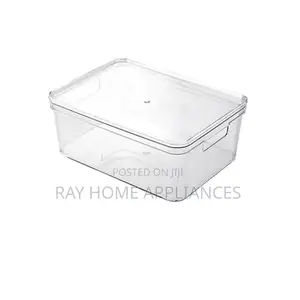2pcs Acrylic Storage Containers Size: Small 25*15*18,Big 25.5*18*25