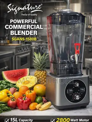 15 Litres Signature Commercial Blender With a Tap