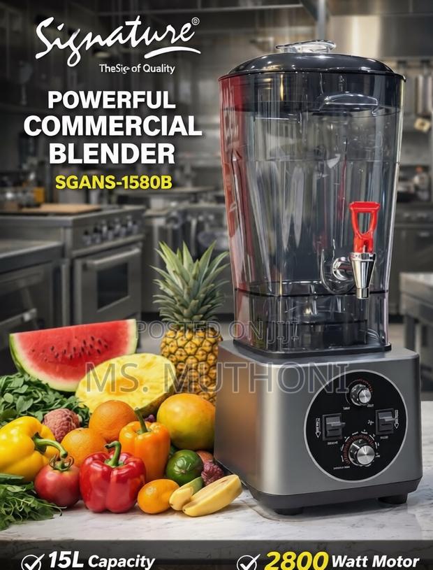 15 Litres Signature Commercial Blender With a Tap