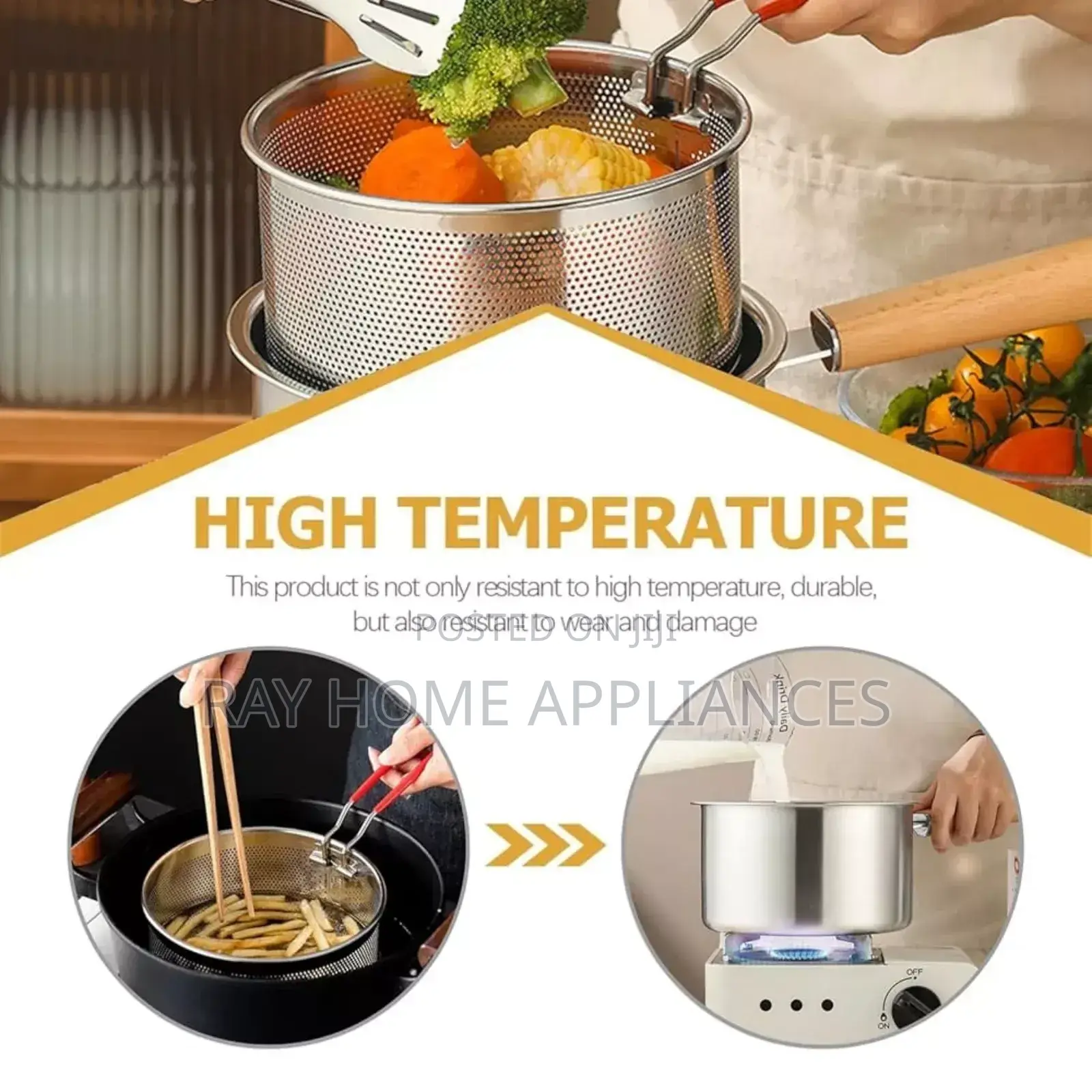 2 in 1 Milk / Frying Pot Capacity 2500ml