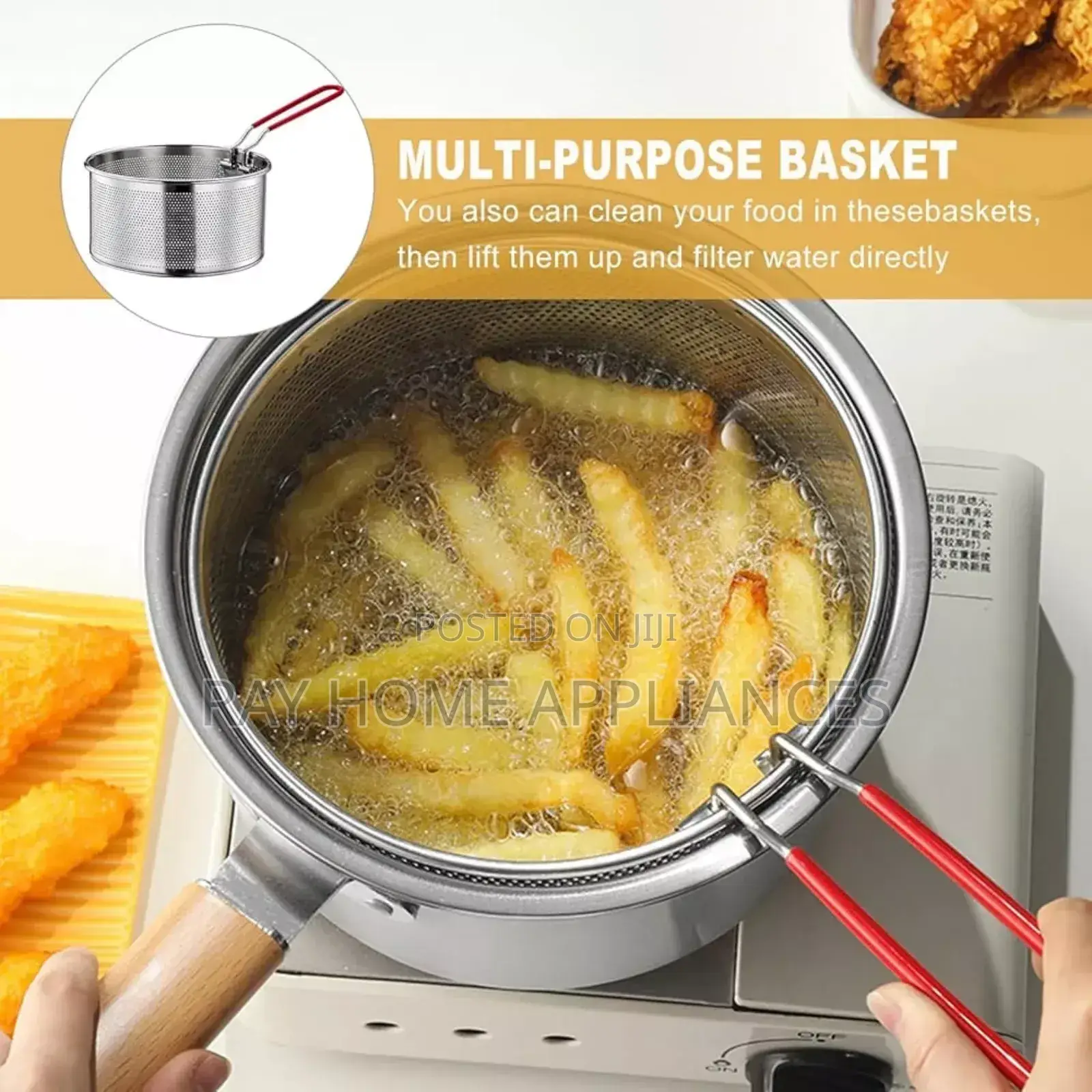 2 in 1 Milk / Frying Pot Capacity 2500ml