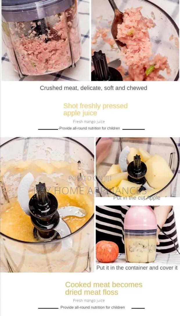 Multifunctional Capsules Electric Chopper Capacity: 1l - thumbnail 4