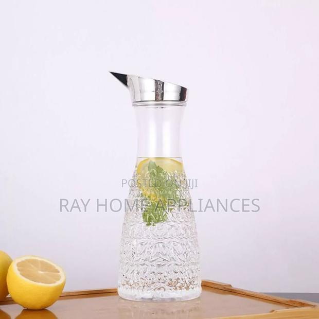 Embossed Acrylic Pitcher Jars 1000ml - main view