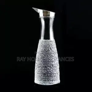 Embossed Acrylic Pitcher Jars 1000ml