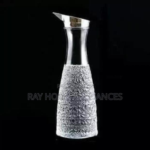 Embossed Acrylic Pitcher Jars 1000ml - thumbnail 2