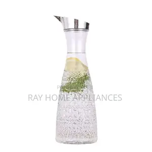 Embossed Acrylic Pitcher Jars 1000ml