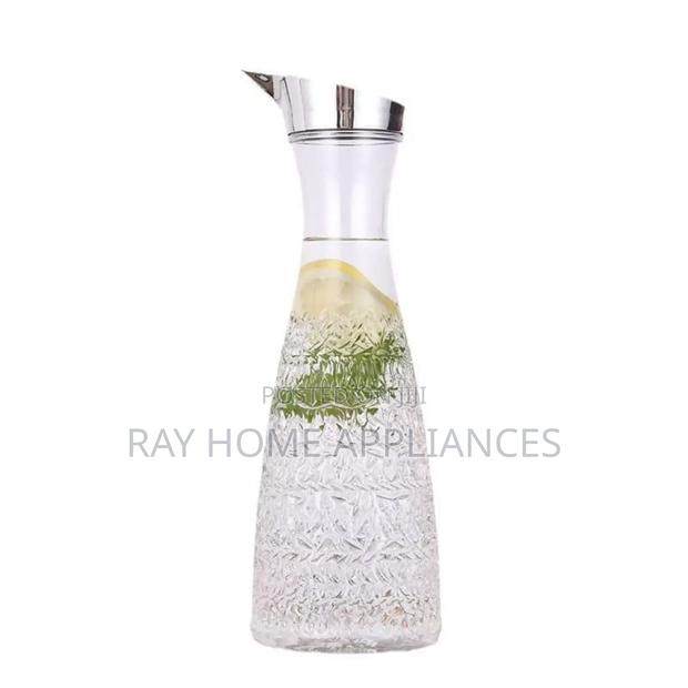 Embossed Acrylic Pitcher Jars 1000ml - thumbnail 3