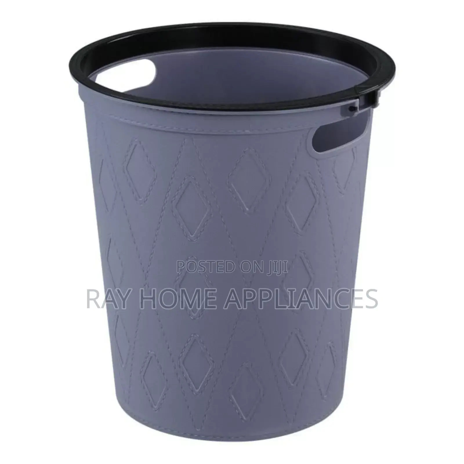 Round Faux Material Dustbin Size: 26.5cm for Office, Home Etc Use