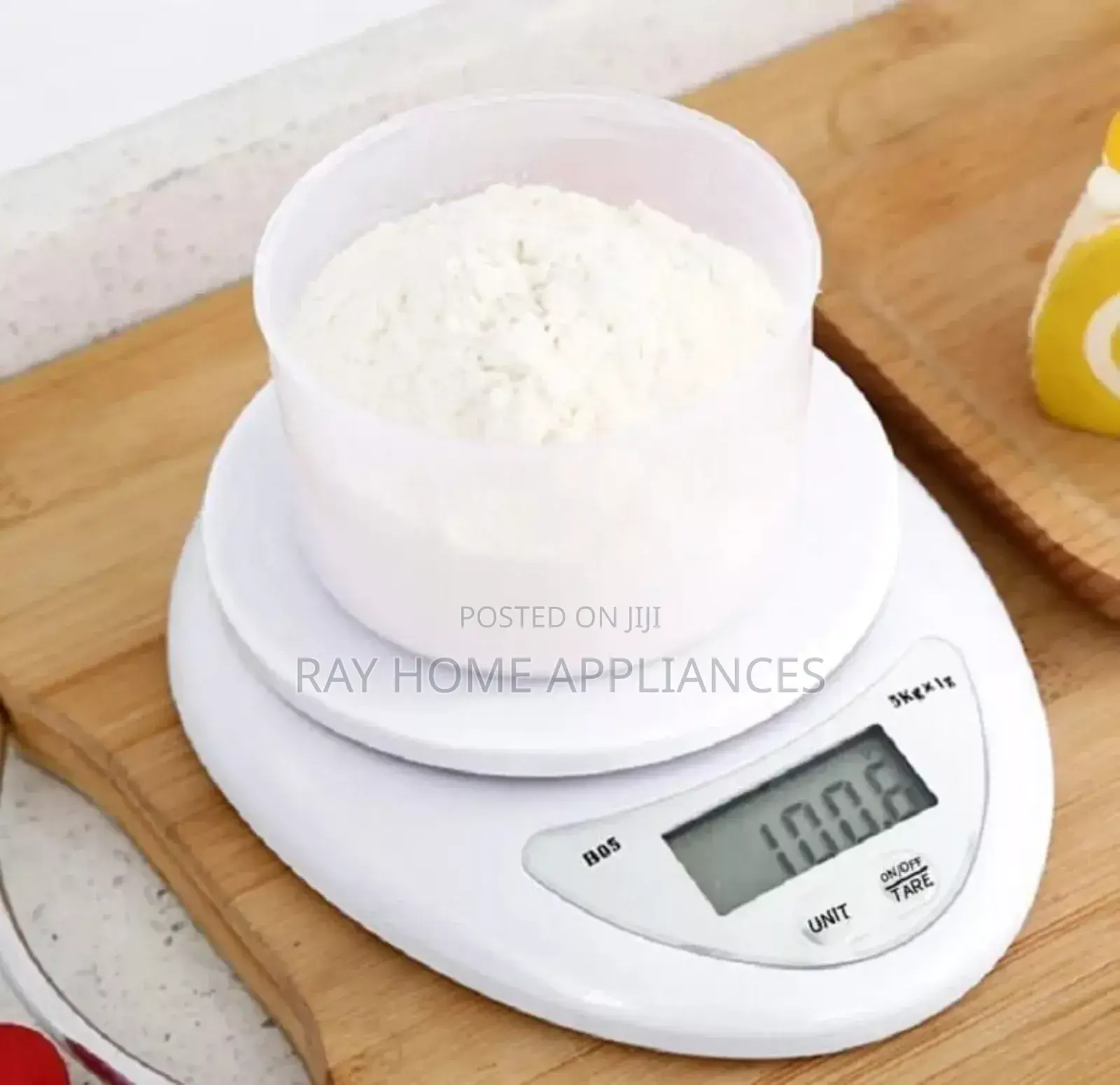 *Kitchen Weighing Scale Comes With Free Battery Weighs 1g to 5kg