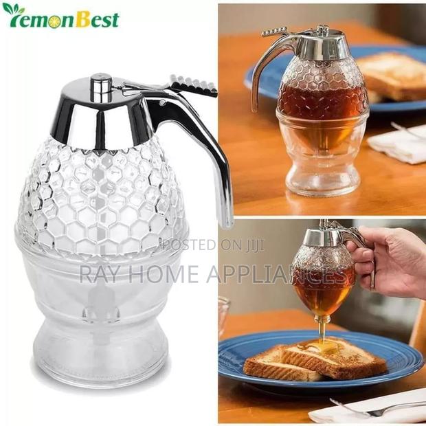 Acrylic Honey Dispenser Material Transparent - thumbnail 2