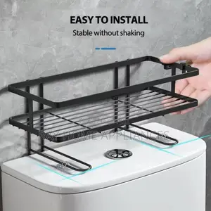 Single Layer Over the Toilet Rack/Shelf Bathroom