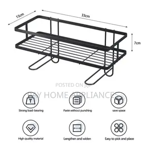 Single Layer Over the Toilet Rack/Shelf Bathroom
