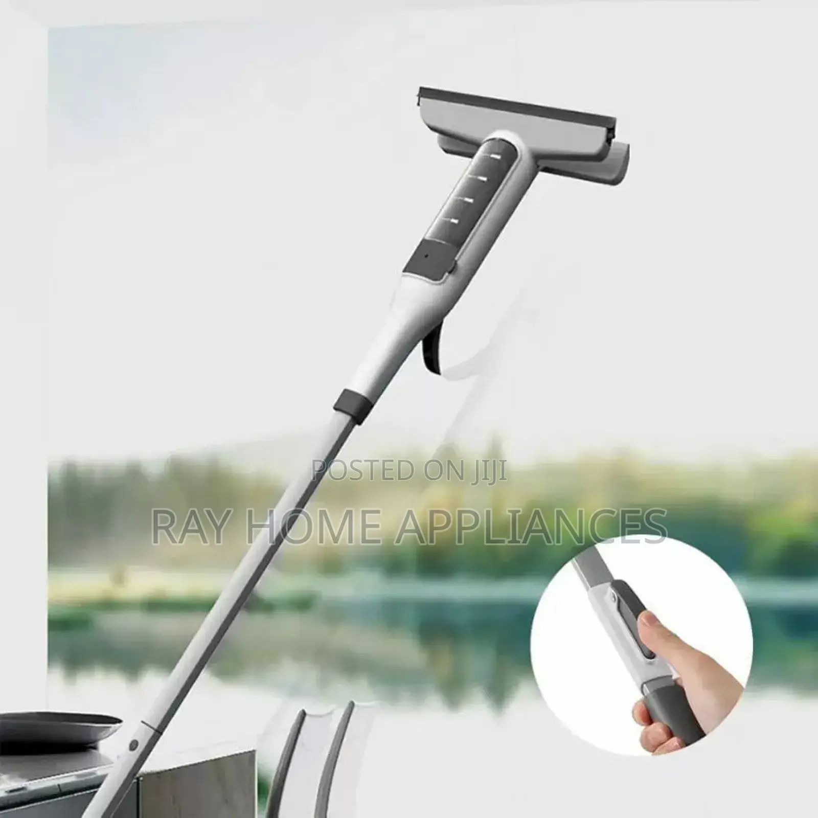 Window Cleaner With Sprayer and Squeegee Long Handle