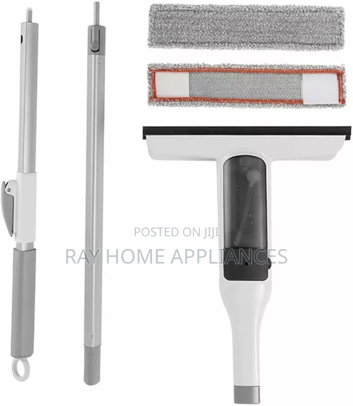 Window Cleaner With Sprayer and Squeegee Long Handle