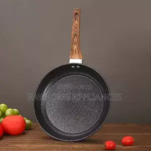 Frying Pan (Stone) Pan Size 26cm Double Bottom Durable