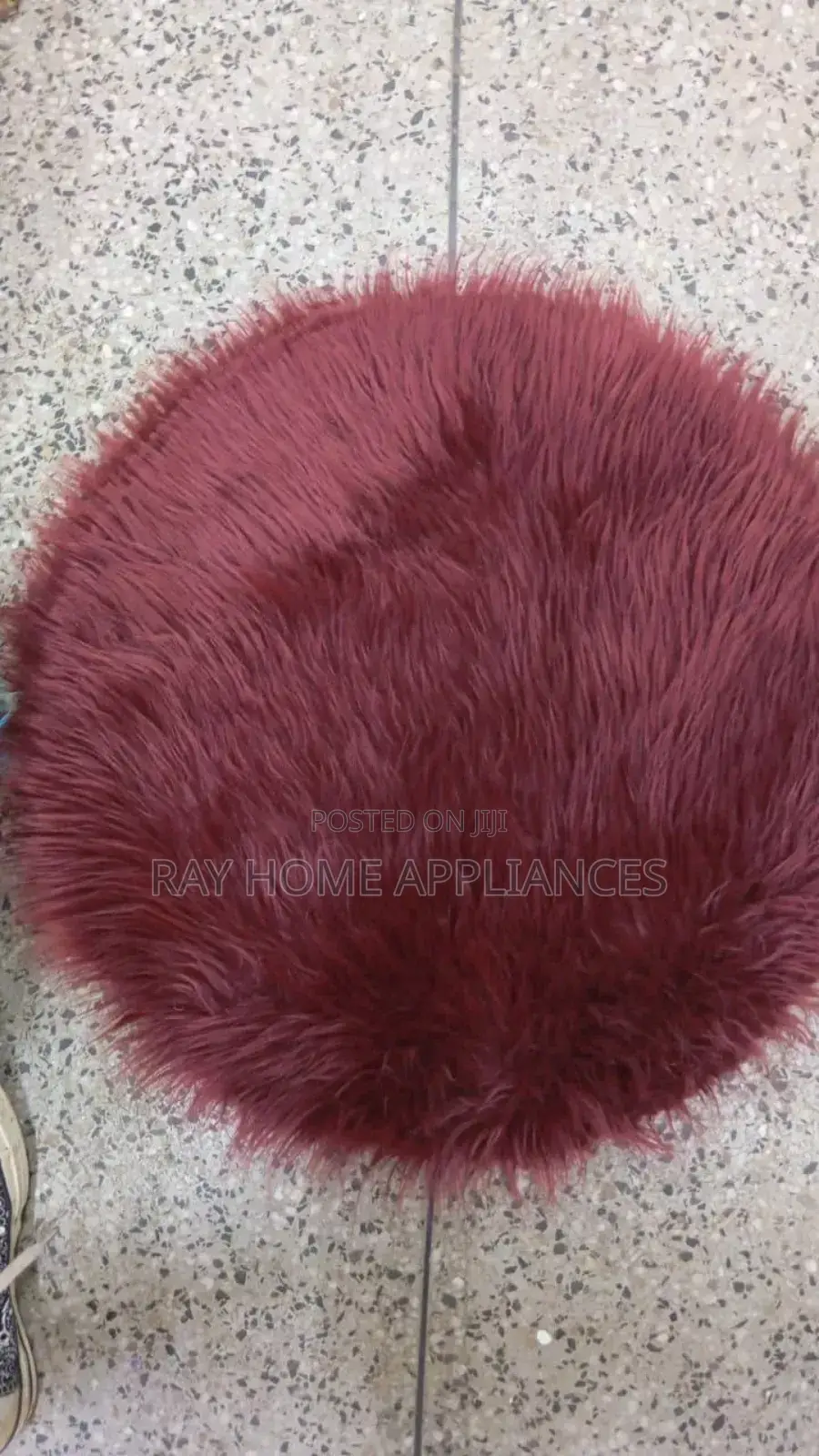 Faux Fur Soft Round Fluffy Rug