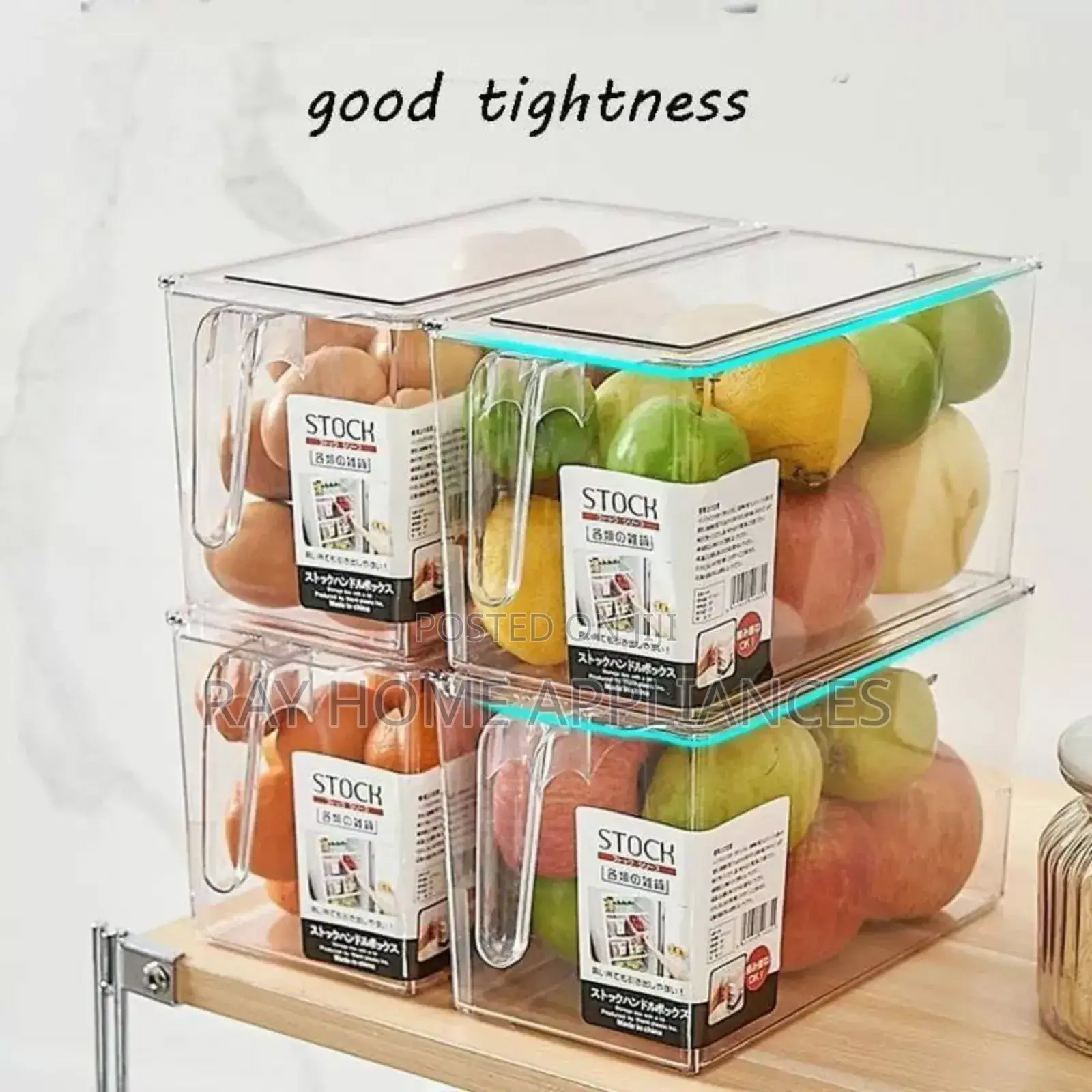 Transparent Storage Container Size: 14x13x24cm
 Bpa Free