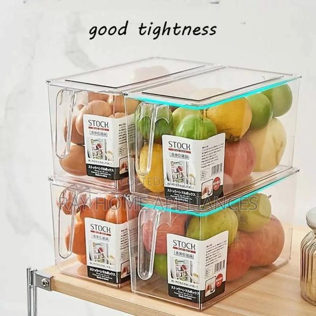 Transparent Storage Container Size: 14x13x24cm
 Bpa Free - thumbnail 5