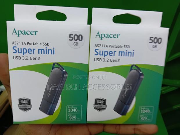 Apacer Portable SSD Usb 3.2 Gen2 Usb-a 500gb