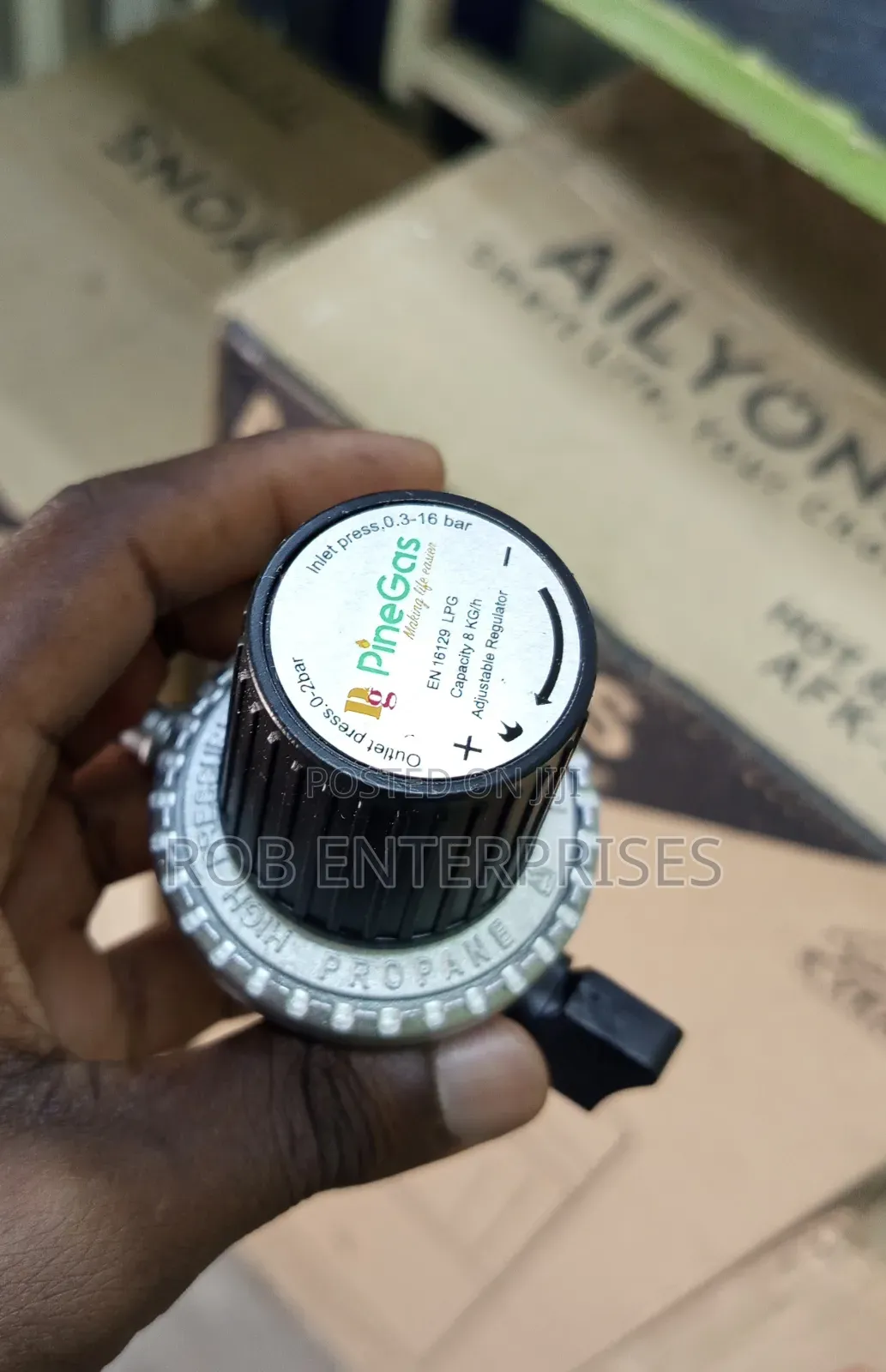 High Pressure Pine Gas Regulator