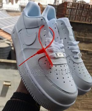 Nike Air Force 1 White Black - thumbnail 2