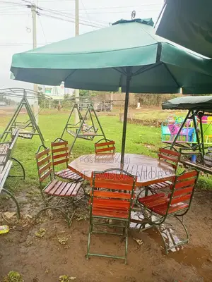 Garden Swings and Umbrella