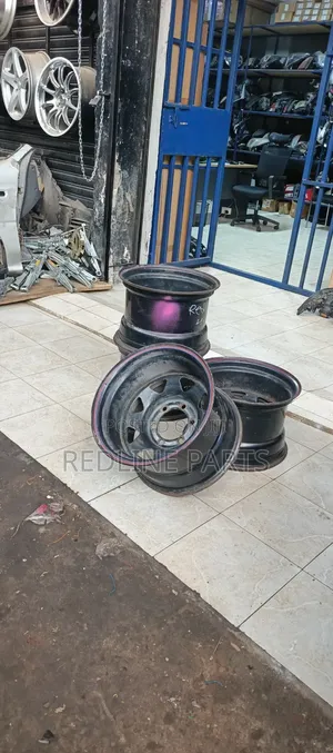 16"Toyota Landcruiser 6holes Steel Rims.