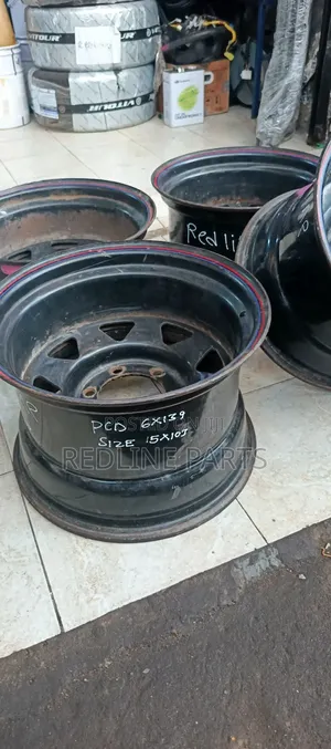 16"Toyota Landcruiser 6holes Steel Rims.