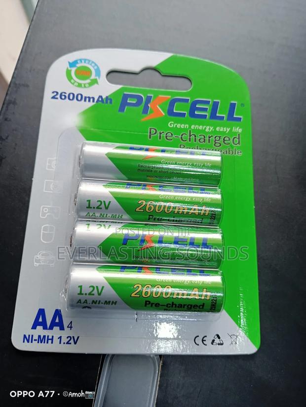 Pkcell Aa 2600mah Rechargeable Ni-Mh Batteries - main view