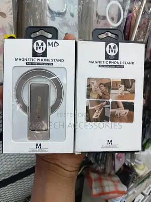 Magnetic Phone Stand for Desk Cell Phone Holder Adjustable