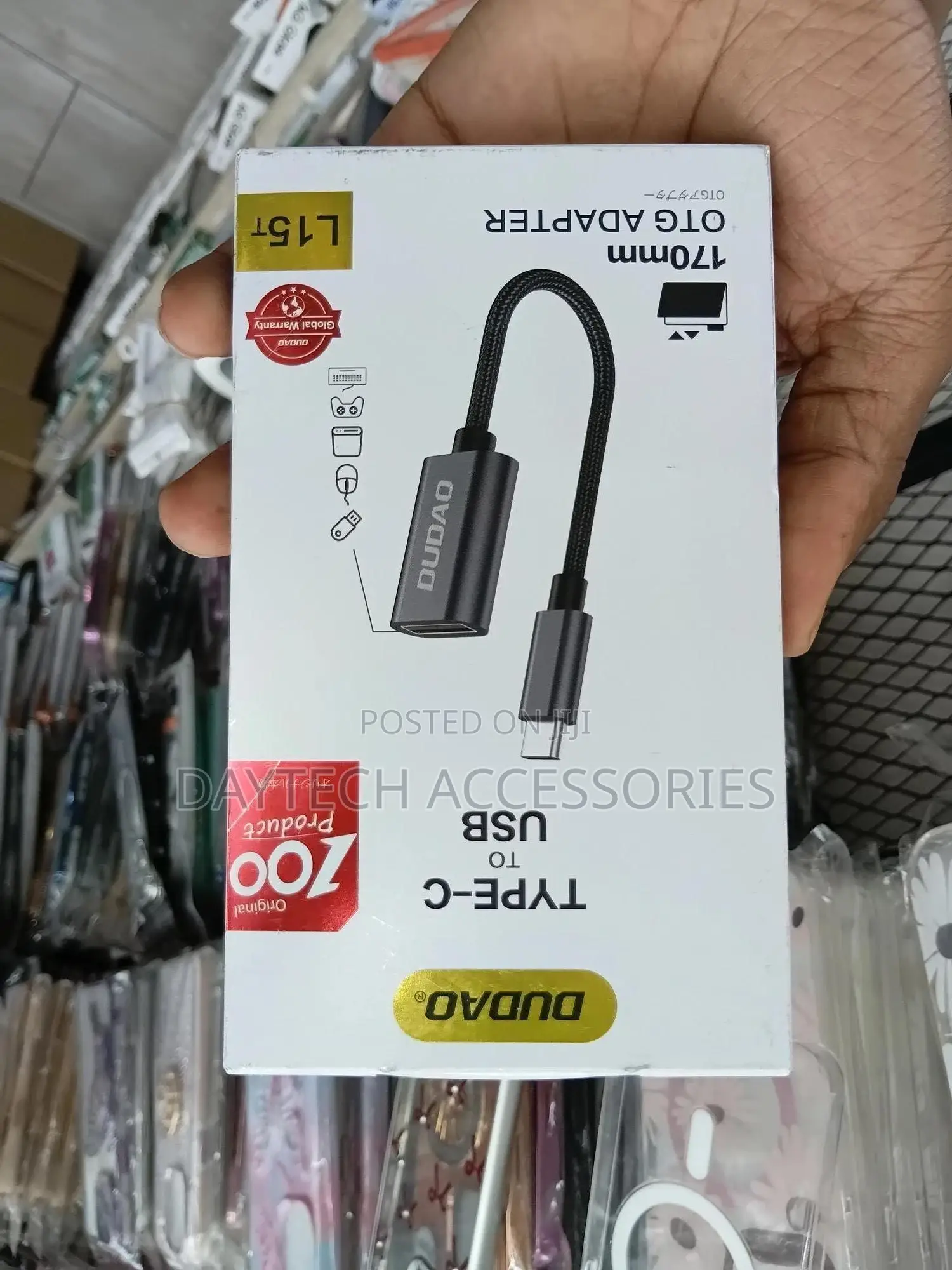 This Is a Dudao L15t Type-C to Usb Otg Adapter.