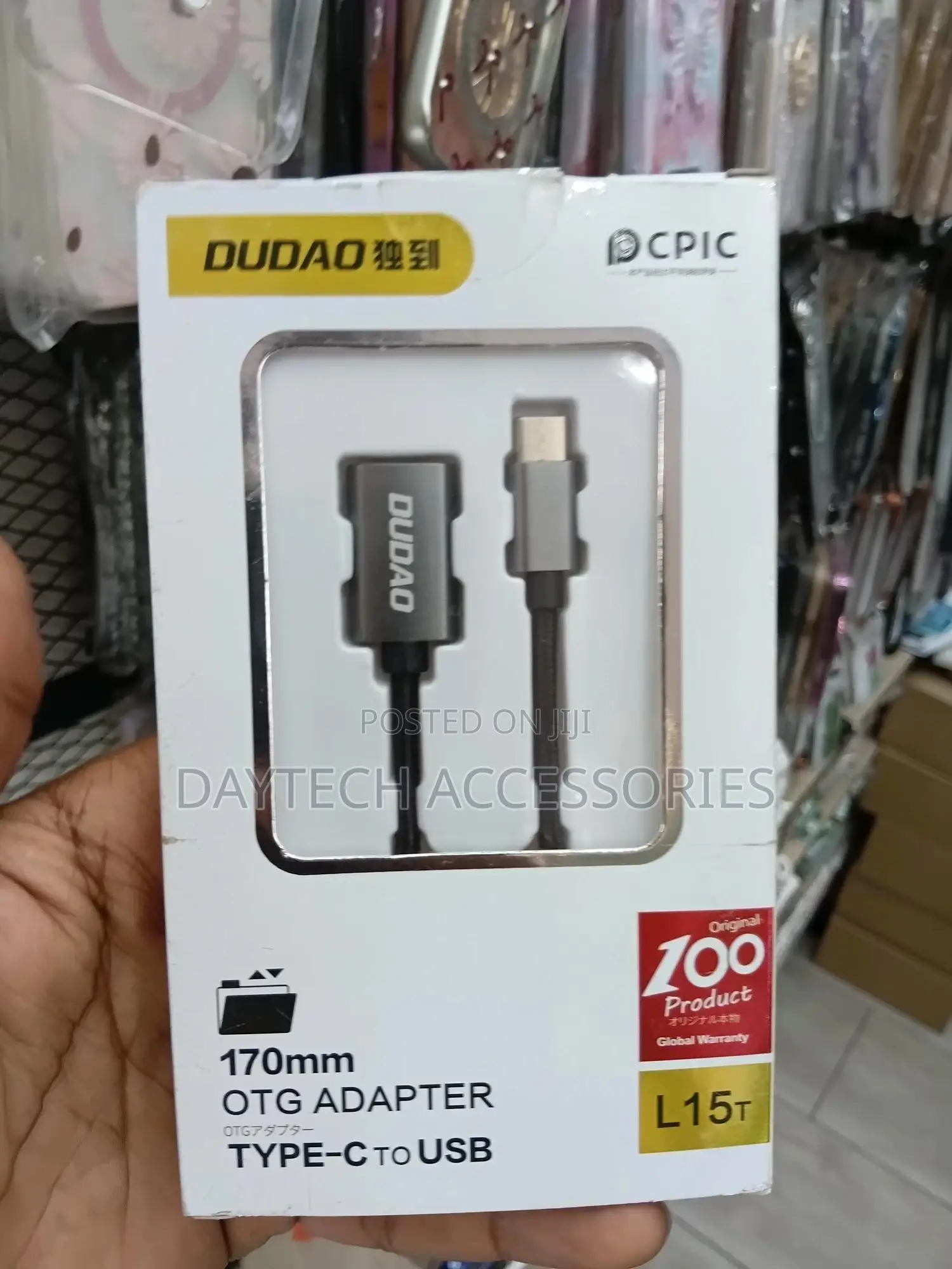 This Is a Dudao L15t Type-C to Usb Otg Adapter.