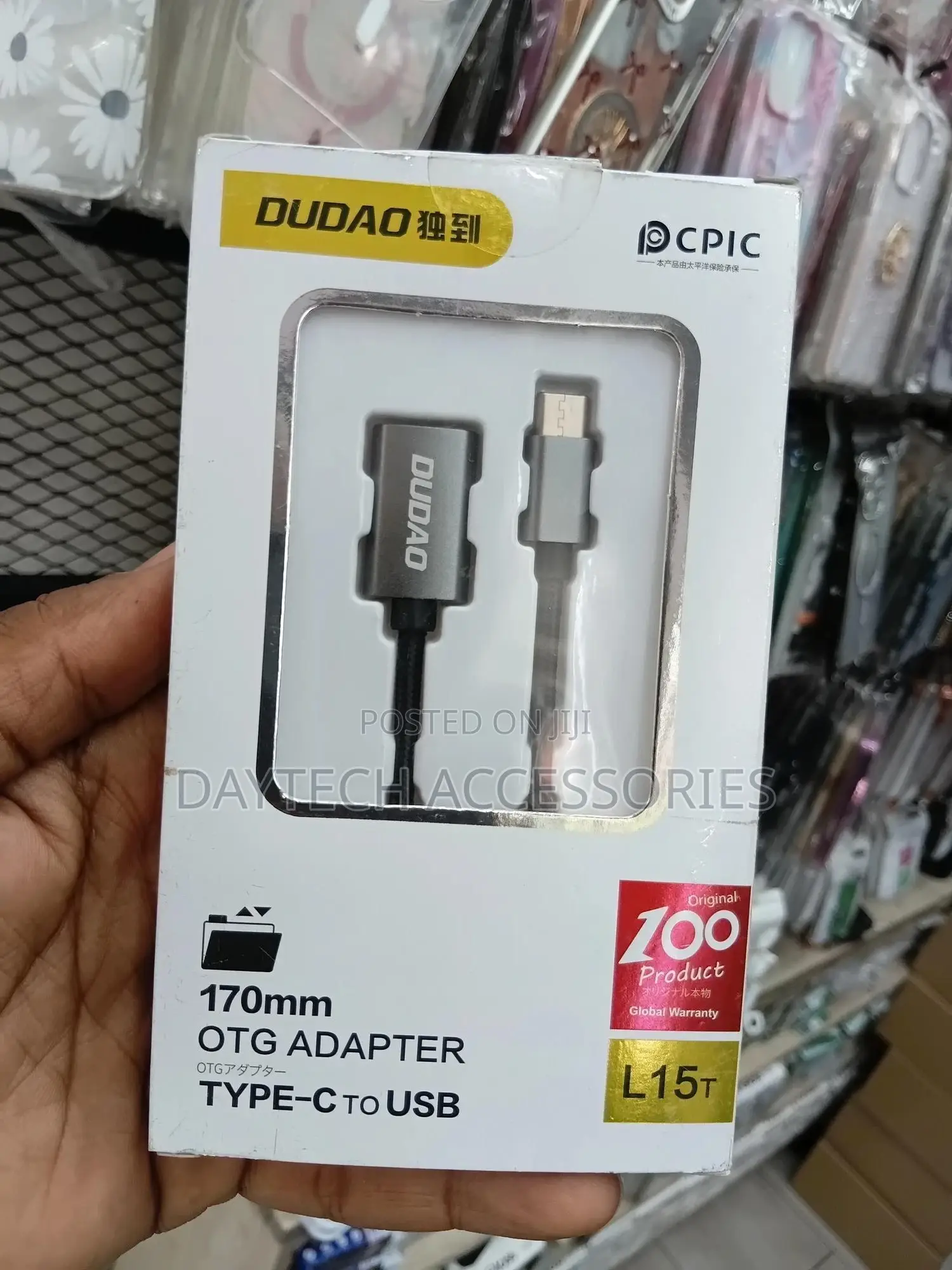 This Is a Dudao L15t Type-C to Usb Otg Adapter.