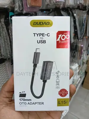 Dudao L15t - Type C to Usb 2.0 Adapter Grey