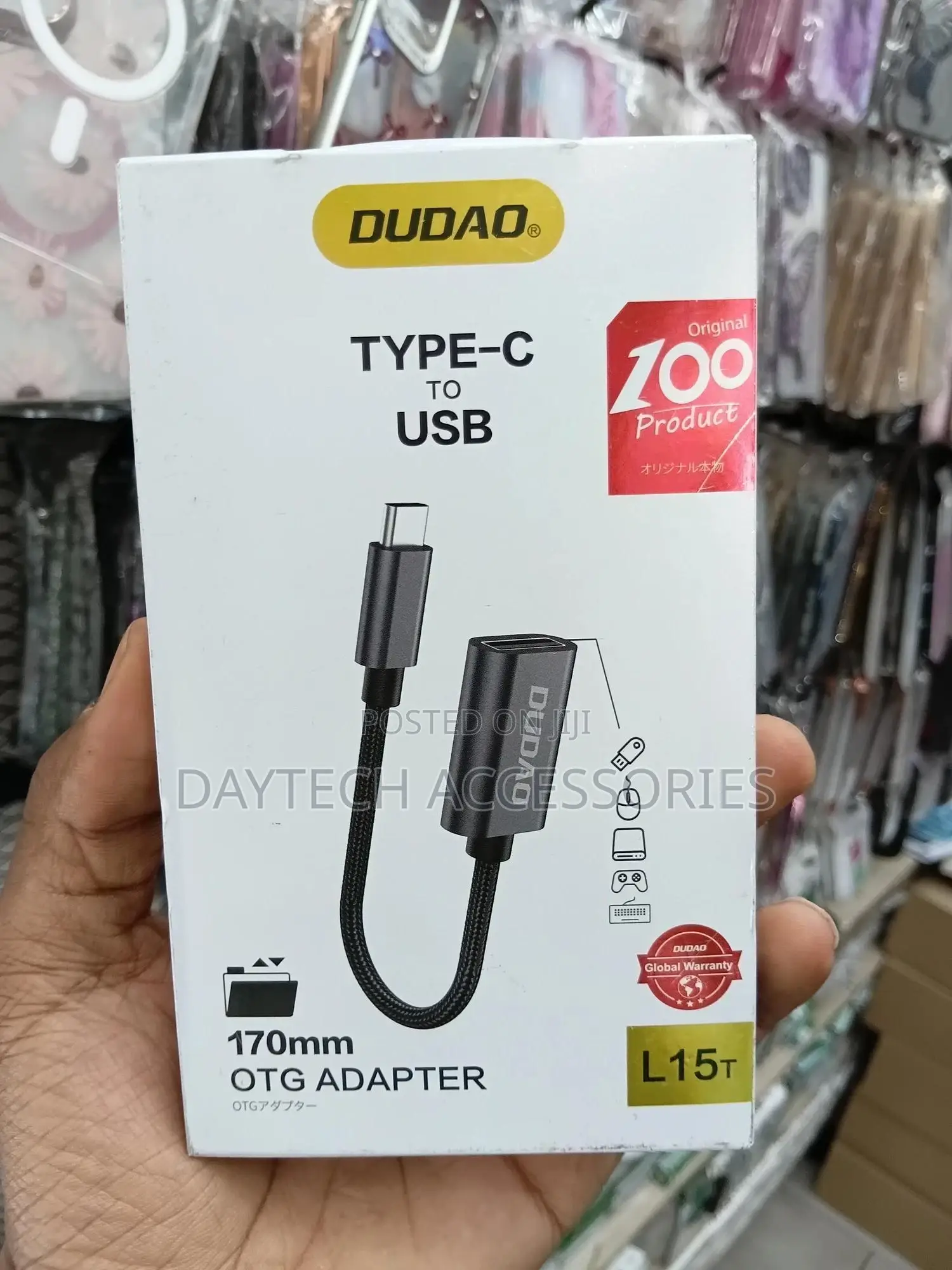 This Is a Dudao L15t Type-C to Usb Otg Adapter.